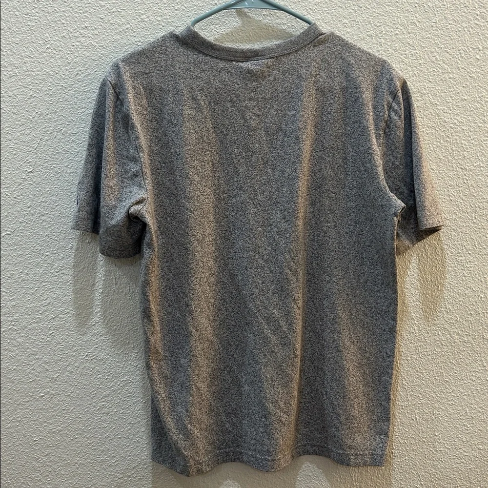 Champion Heritage Felt Lettering Signature Grey Crewneck T-Shirt Size Medium - Picture 6 of 8